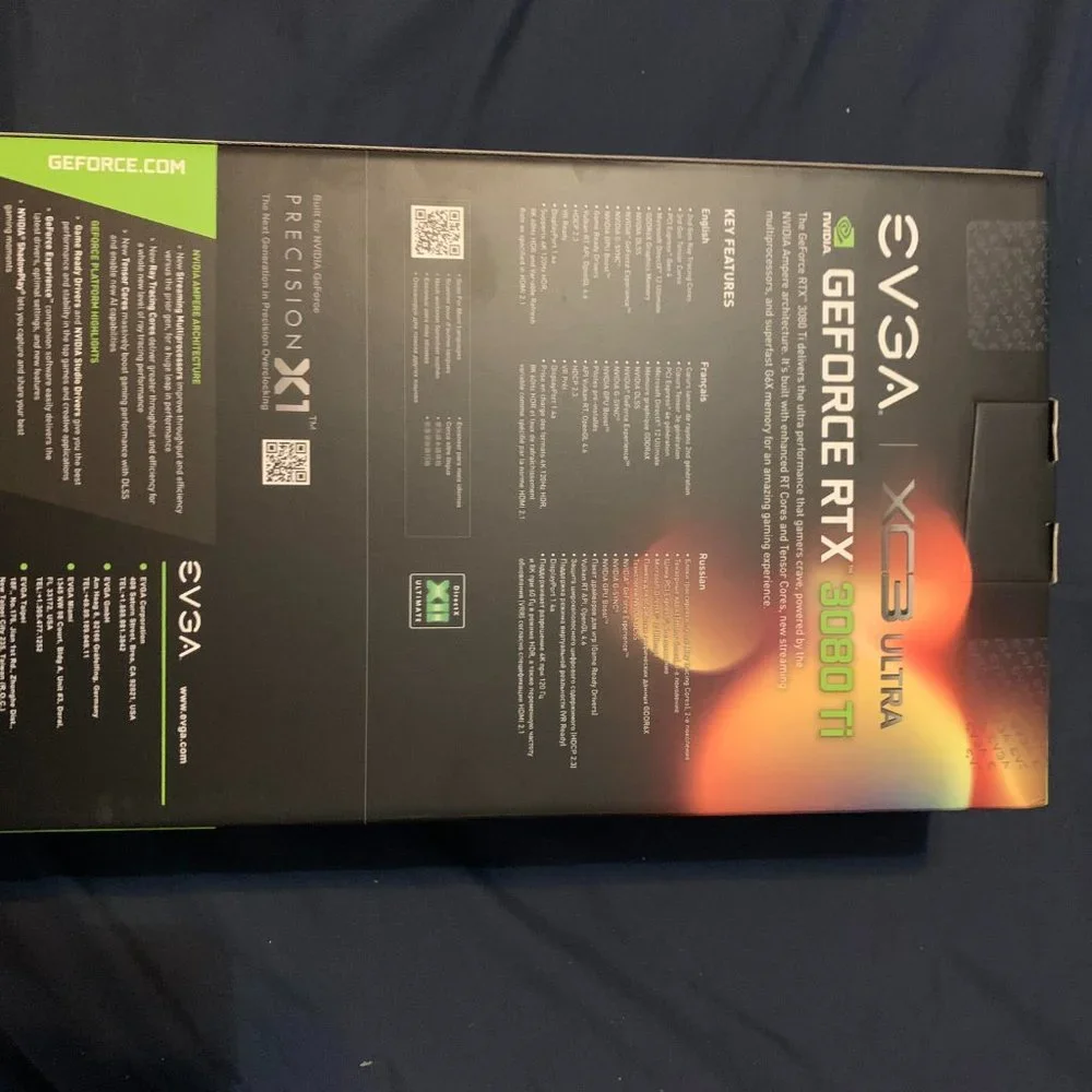 EVGA GeForce RTX 3080 Ti XC3 ULTRA HYBRID GAMING, 12GB GDDR6X